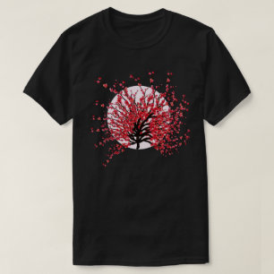 T Camisetas florecen sakura en Japón