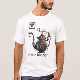 T es para la camiseta de Teapot