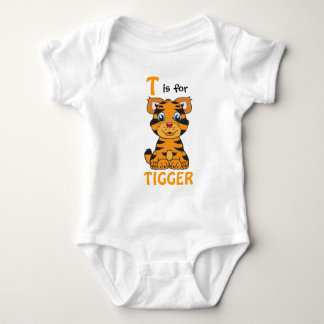 "T está para la camisa de TIGGER" Childs