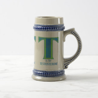T está para las tazas de la testosterona