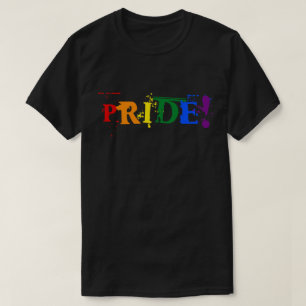 T: orgullo del arcoiris LGBT - camiseta