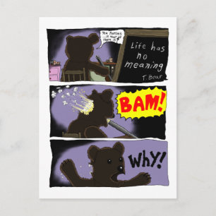 T. Postal suicida del oso