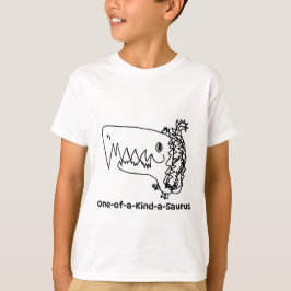 T-Rex | Camiseta de Dinosaurio Dibujada a Mano