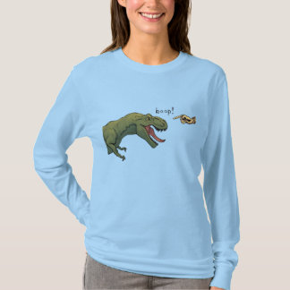 T-Rex Dinosaur Boop mujeres top