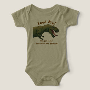T-Rex Dinosaurio Feed Me Baby Set One Piece