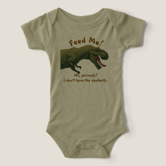 T-Rex Dinosaurio Feed Me Baby Set One Piece
