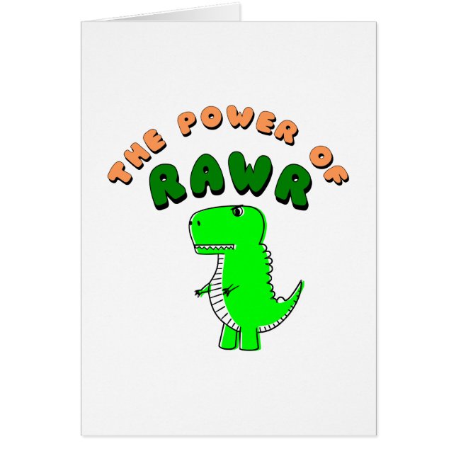 T-Rex El Poder De RAWR (Frente)