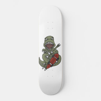 T-Rex en un Skateboard