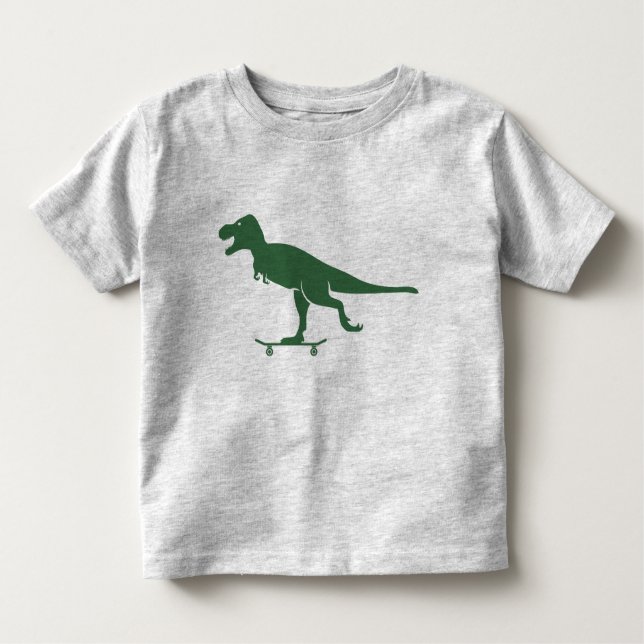T Rex en una camisa del monopatín (Anverso)