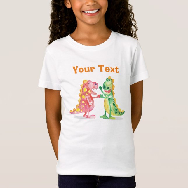 T Rex Mejor Amigo Camiseta (Anverso)