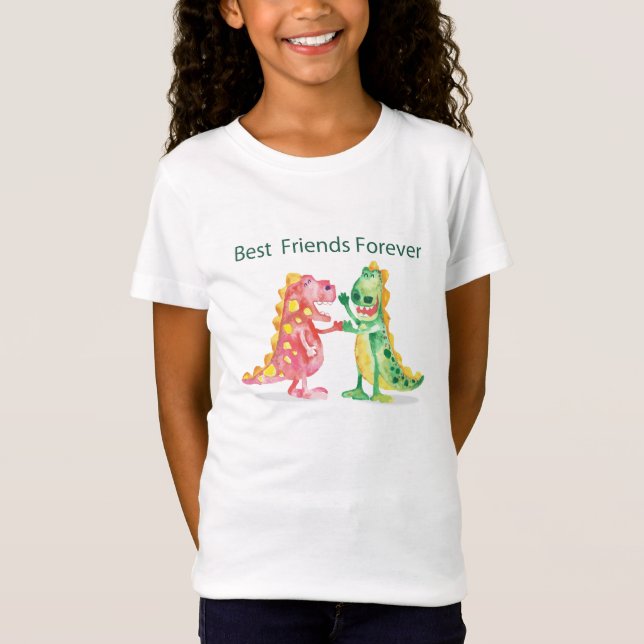 T Rex Mejor Amigo Camiseta (Anverso)
