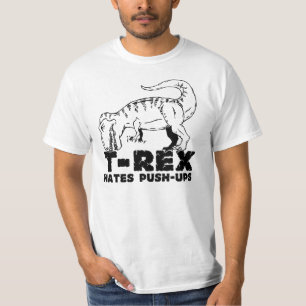T-Rex Oates Empujan Camisetas