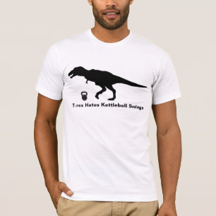 T-rex odia las camisetas y el camisetas de los