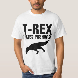 ¡T-REX ODIA LAS SENTADILLAS! Camiseta divertida