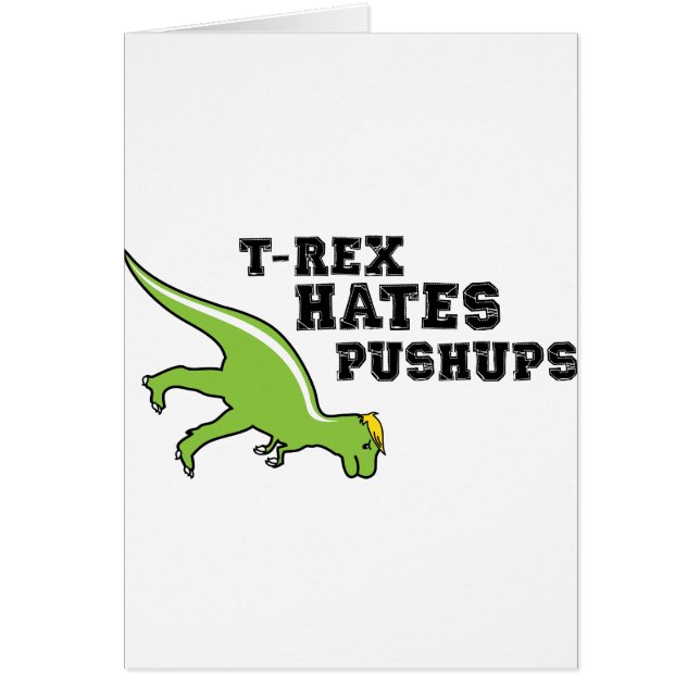T-rex odia pectorales (Frente)