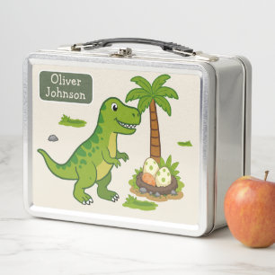 T-Rex Personalizado Dinosaurio Lindo Escuela