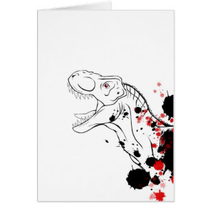 T-Rex (rojo y negro)
