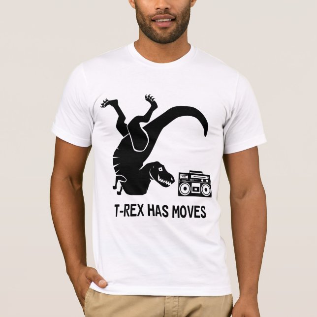T-Rex tiene camiseta de los movimientos (Anverso)