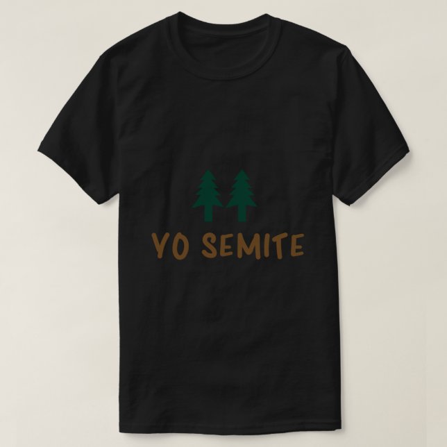 T-Sh esencial de la camiseta ‘Yo Semite’ del Museo (Diseño del anverso)