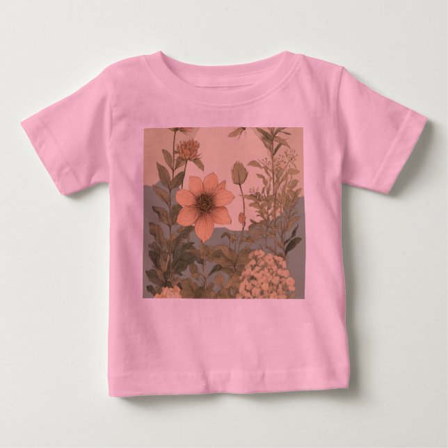 T-Shirt"Blossom Tee - Camiseta floral para los esf (Anverso)