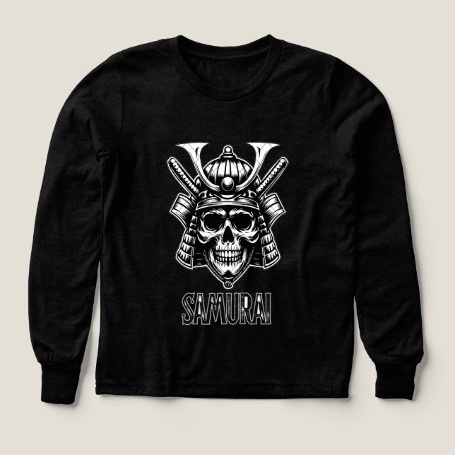 T-Shirt Bushido Spirit – Samurai Graphic  (Diseño frontal)
