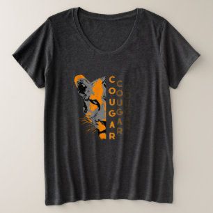 t-shirt Custom cougar