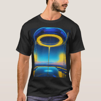 T-Shirt"Desierto étnico impreso camiseta - Tradici