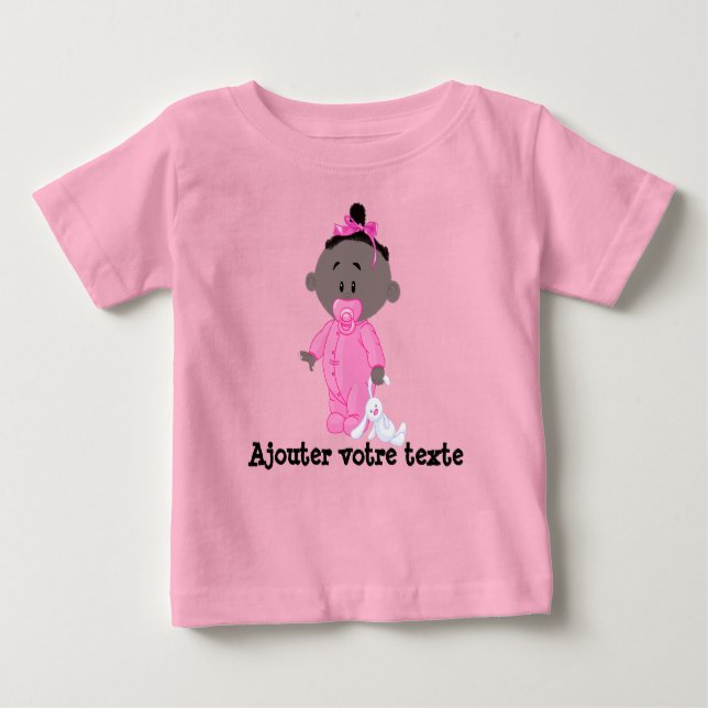 T-shirt en jersey fin pour bébé (Anverso)