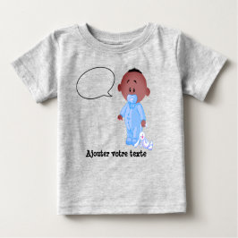 T-shirt en jersey fin pour bébé