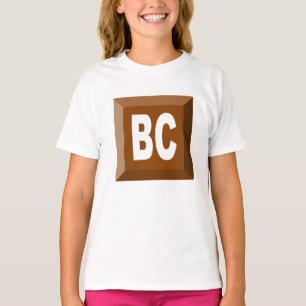 T-shirt Jersey Colombia-Británica   CHOCOLATE