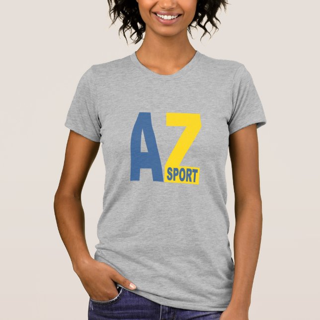T-shirt  jersey fin  DESIGN ARIZONA SPORT  (Anverso)
