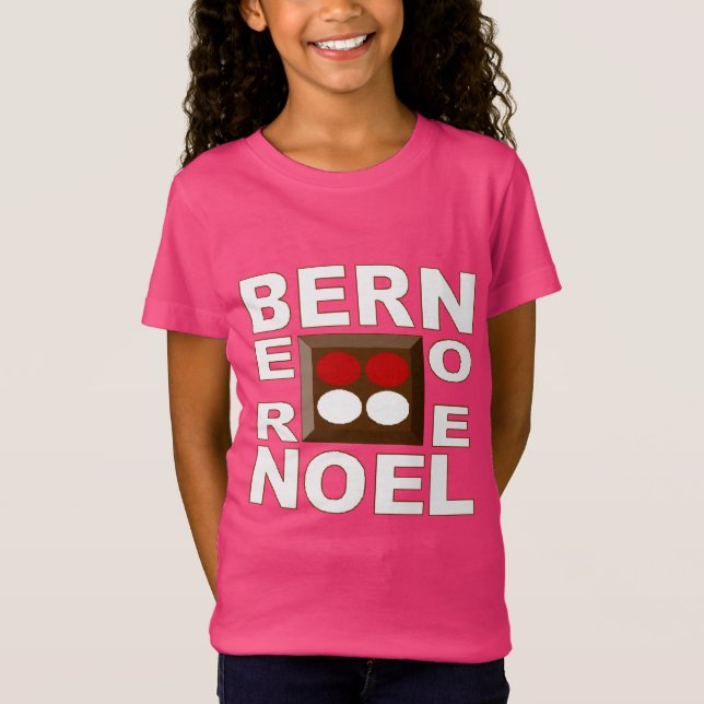 T-shirt Jersey final rosado Diseño BERN NOEL (Anverso)