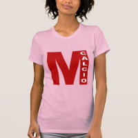 T-shirt Jersey final rosado   MILANO   CALCIO