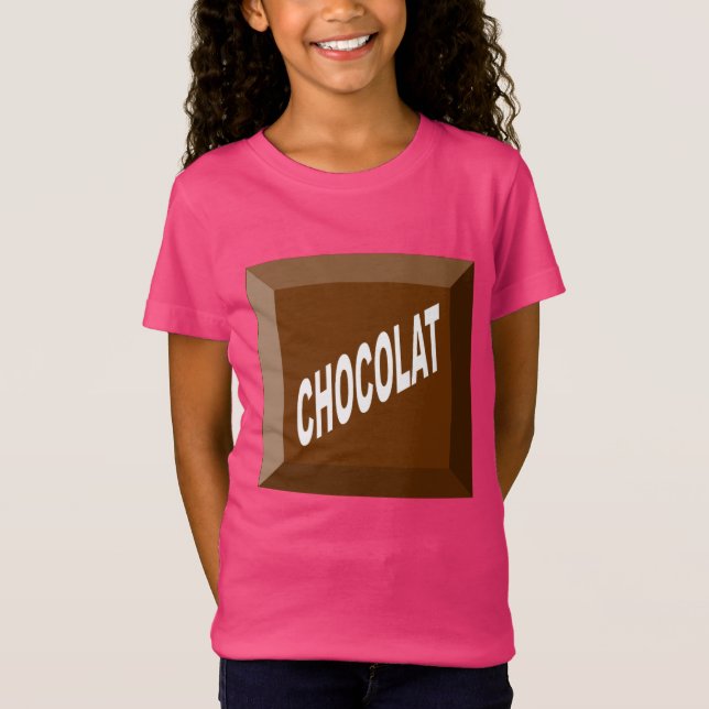 T-shirt Jersey final rosado para muchachas (Anverso)