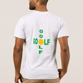 T-shirt jersey gris cendré dos homme GOLF
