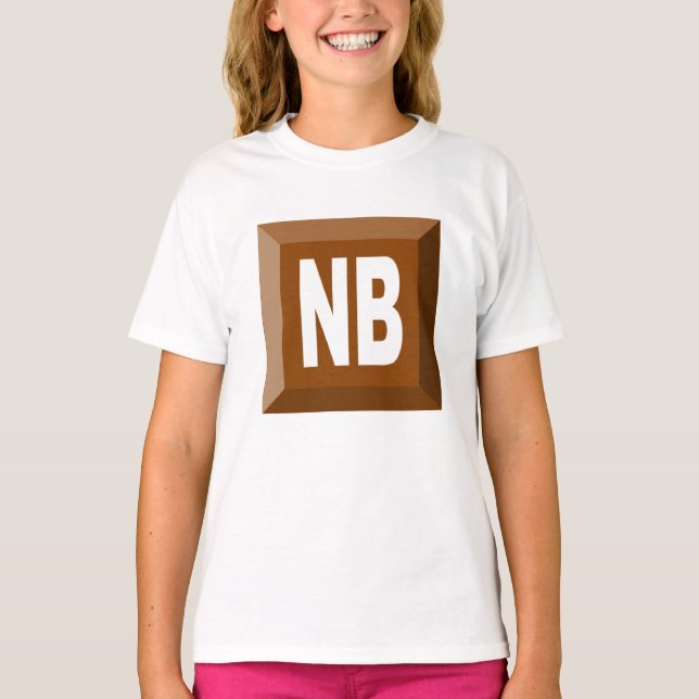 T-shirt Jersey    Neubraunschweig CHOCOLATE (Anverso)