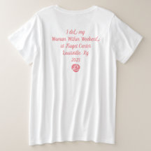 T-Shirt Plus tamaño WW Weekend Flaget 2023