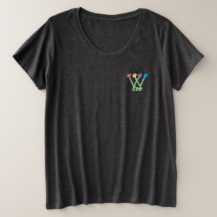 T-SHIRTS PLUS TAMAÑO DE LA MUJER ARTE Y DISEÑO
