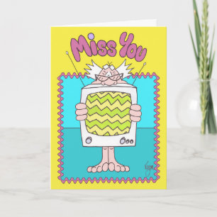 T.V. Tarjeta STATIC Miss You