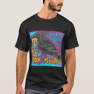 T y la camiseta de la banda Crow Magnons