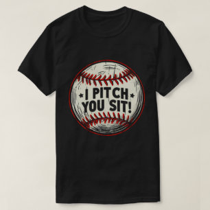 TA103-Béisbol te paso la camiseta de la lanzadora