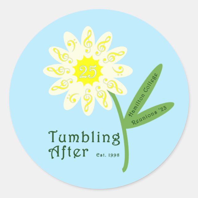 TA@25 Pegatina (Anverso)