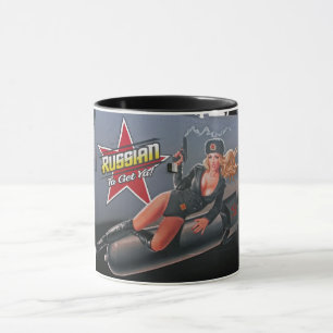¡TA rusa consigue Ya! Taza de café