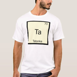 Ta - Tatonka Camiseta divertida con símbolo de ele