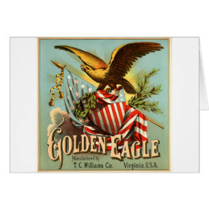Tabaco de águila dorada 1900