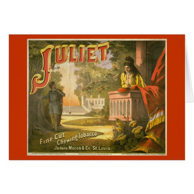 Tabaco de mascar de Juliet (Anverso (Horizontal))