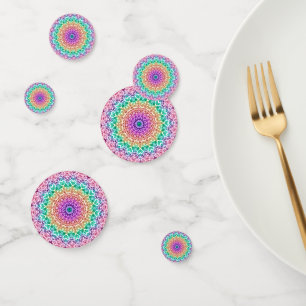 Tabla Confetti Mandala Estilo Mehndi G379