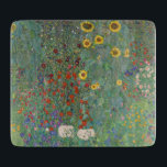 TABLA DE COLOR DE VIDRIO: GUSTAV KLIMT : GARDEN<br><div class="desc">TABLA DE COLOR DE VIDRIO: BELLA ARTES: GUSTAV KLIMT : JARDÍN AGRÍCOLA   FLORES</div>