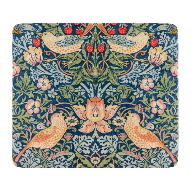 TABLA DE COLOR DE VIDRIO: WILLIAM MORRIS (Anverso)