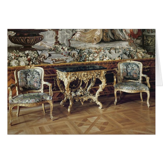 Tabla de consola y dos butacas, 1745 (Anverso (Horizontal))
